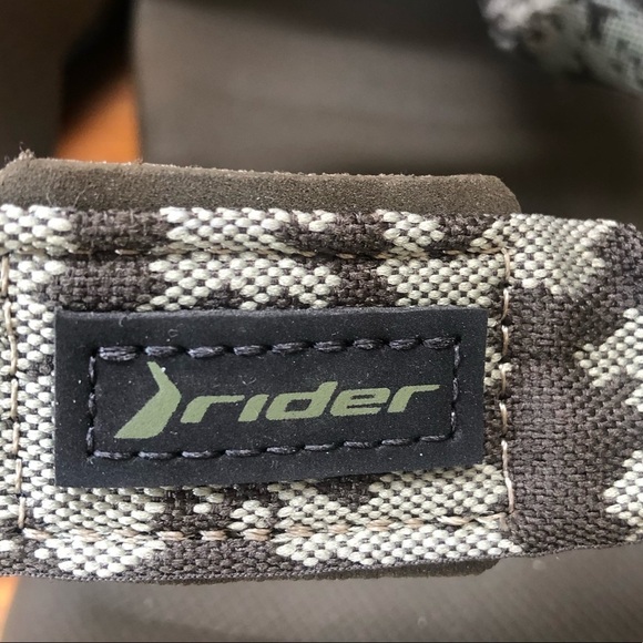 Rider Adjustable Sandals Green & Brown Camoflauge Made From Recyclable Materials - Picture 5 of 5